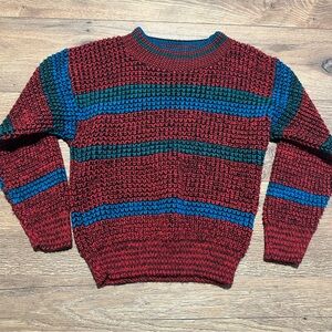 Vintage Apparatus Striped Knit Sweater L Size 5T (Kids)